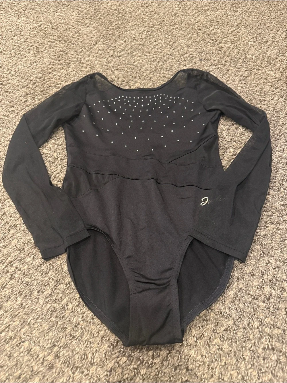 Justice Girls' black & pink dance / gymnastics lot 12/14